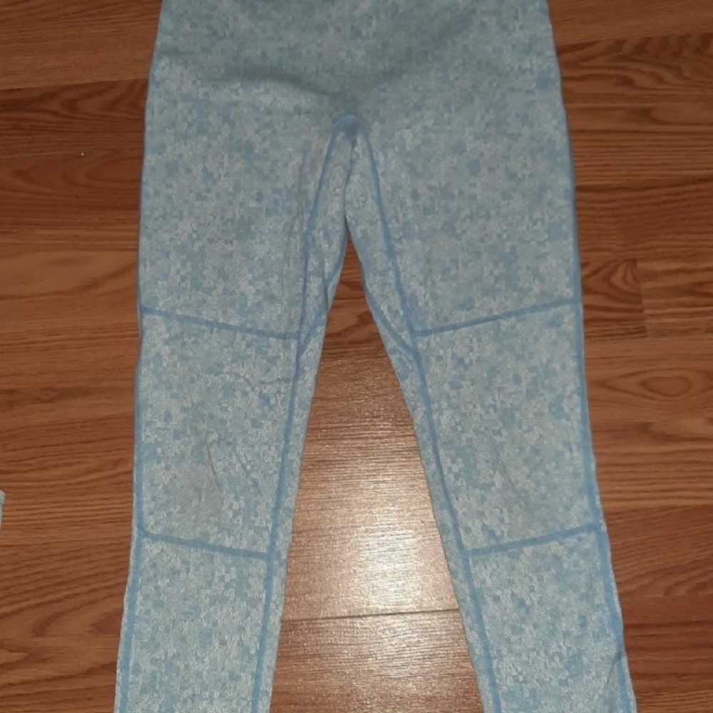 3 peice Gymshark blue Fleur set